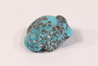 Zuni Turquoise Frog Fetish by Debra Gasper