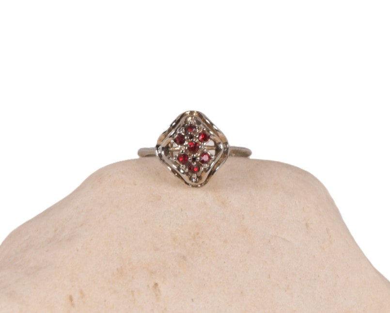 Estate Jewelry: Ruby Ring Size 6.5