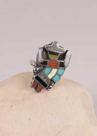 Zuni Ring Rainbow Dancer Size 6