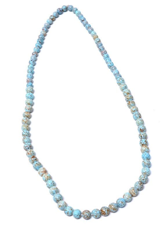 Turquoise Trade Glass; Hubble Style
