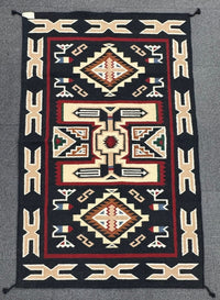 Southwest Style, Non-Navajo Rug, Navajo Teec Nos Pos Style