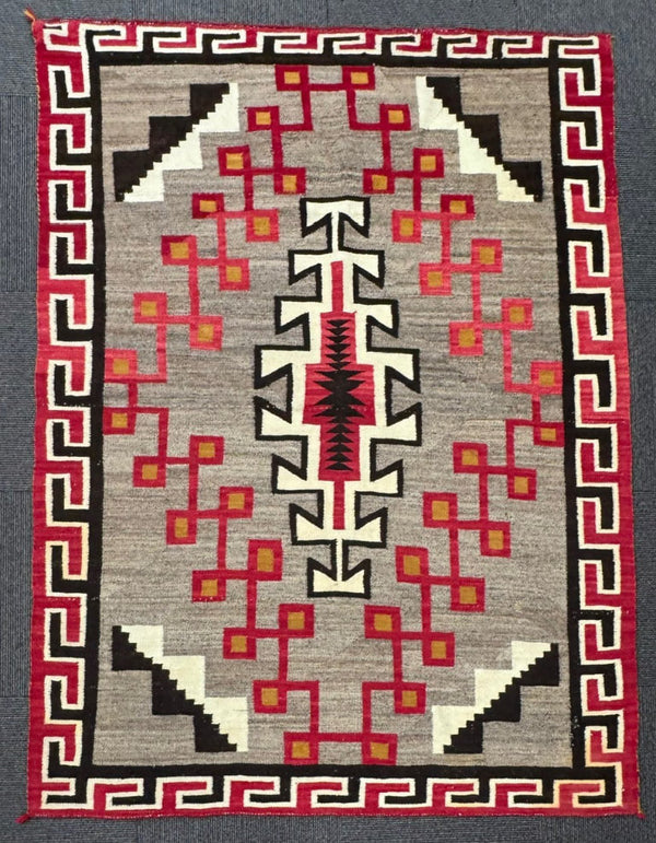 Antique Large Navajo Klagetoh Rug