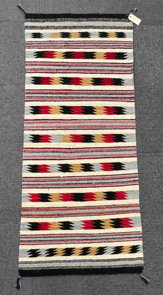 Navajo Oversized Double Saddle Blanket Rug