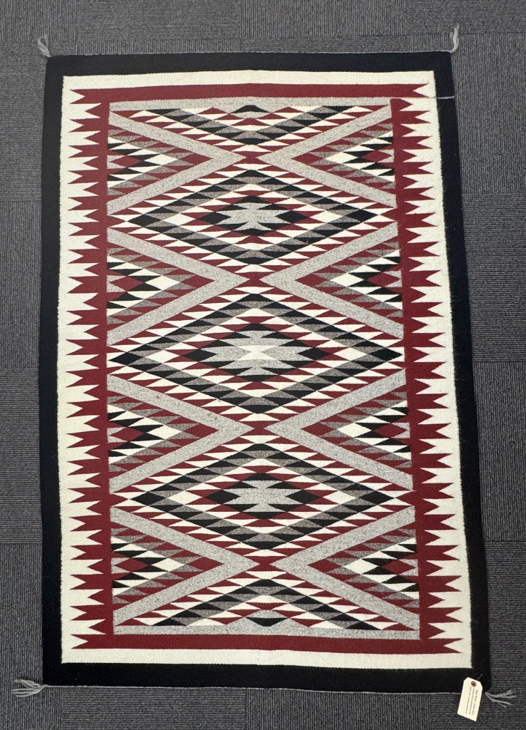 Navajo Red Mesa Dazzler Rug