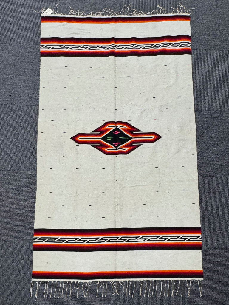 Large Mexican Blanket, Saltillo