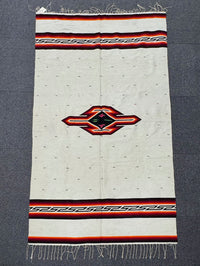 Large Mexican Blanket, Saltillo
