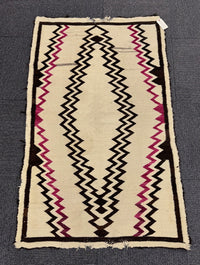 Antique Navajo Transitional Rug