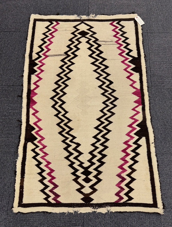 Antique Navajo Transitional Rug