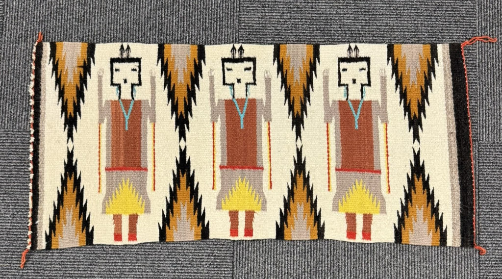 Navajo Gallup Throw Yei Rug