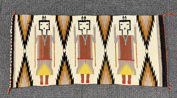 Navajo Gallup Throw Yei Rug