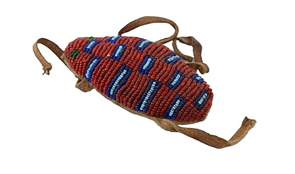 Plains Beaded  Small Umbilical Cord Fetish
