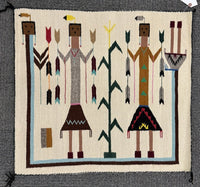 Navajo Shiprock Yei Rug By Fred Harvey