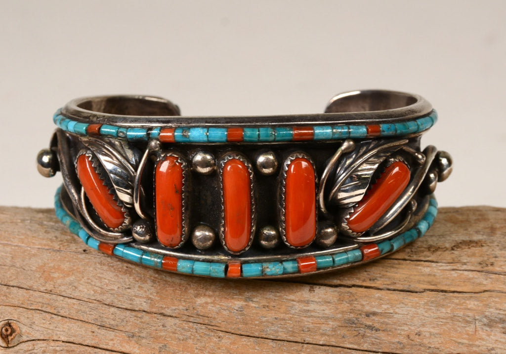 Navajo Sterling Silver Cuff Bracelet