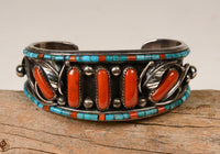 Navajo Sterling Silver Cuff Bracelet