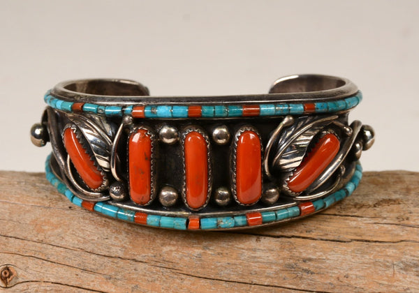 Navajo Sterling Silver Cuff Bracelet