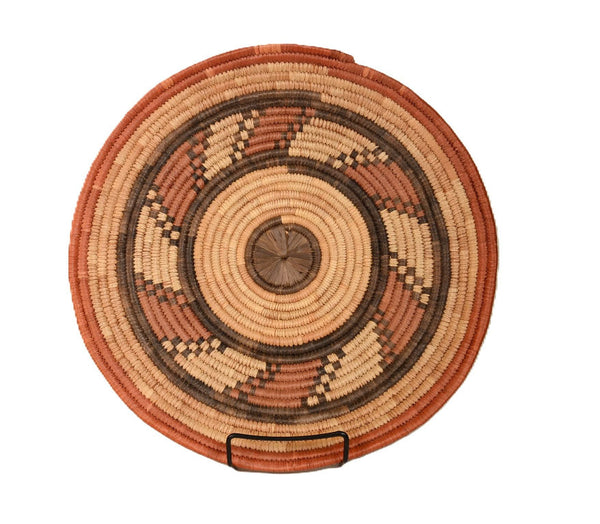 African Coiled Basket