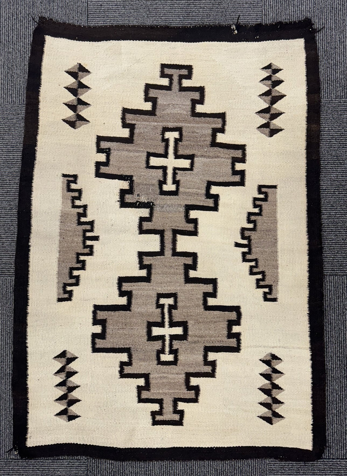 Navajo Rug Early Two Gray Hills