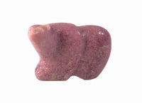 Zuni Bear Fetish: Lepidolite
