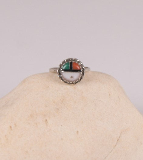 Zuni Sunface Ring Size 4.5