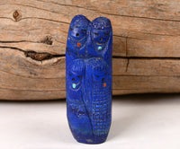 Zuni Fetish by Sandra Quandelacy: Double-Sided Corn Maiden Bundle, Lapis