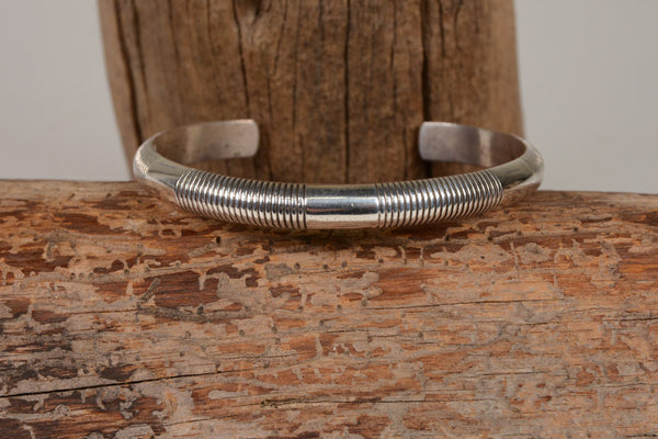 Navajo Sterling Silver Guard Bracelet