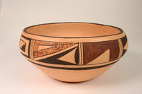 Hopi Pottery Bowl by Laura Dashee Water Fox (1927-2011)