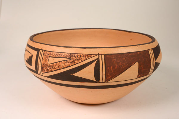 Hopi Pottery Bowl by Laura Dashee Water Fox (1927-2011)