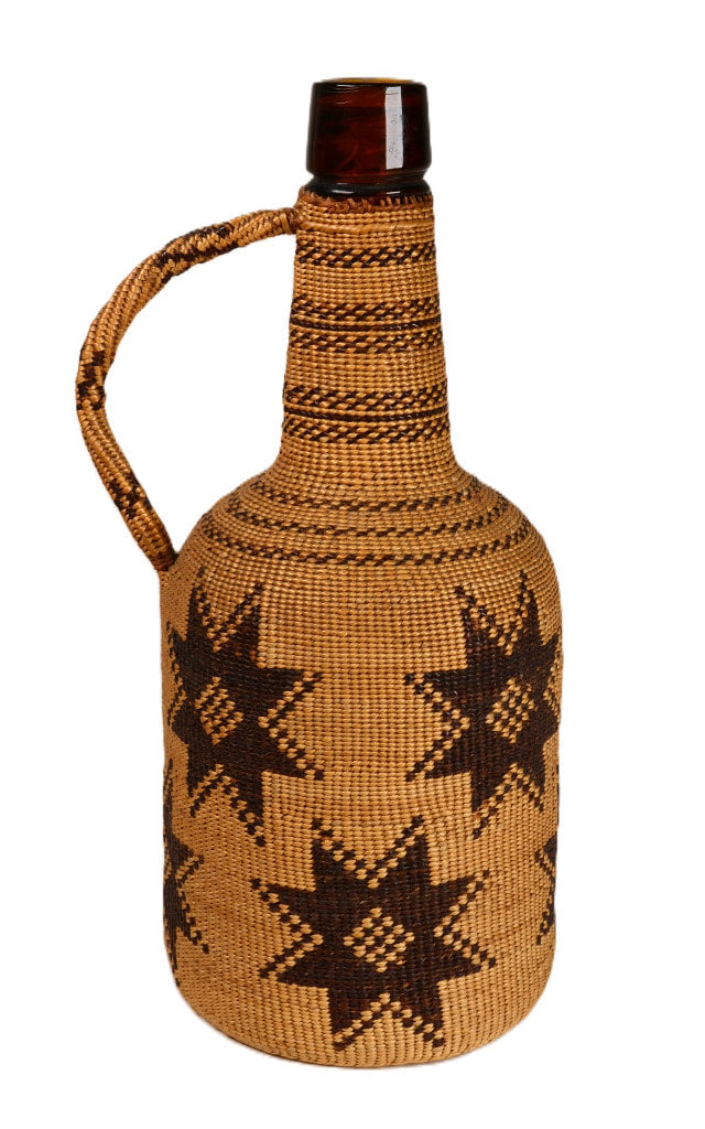 Pit River Basket: Bottle with Handle