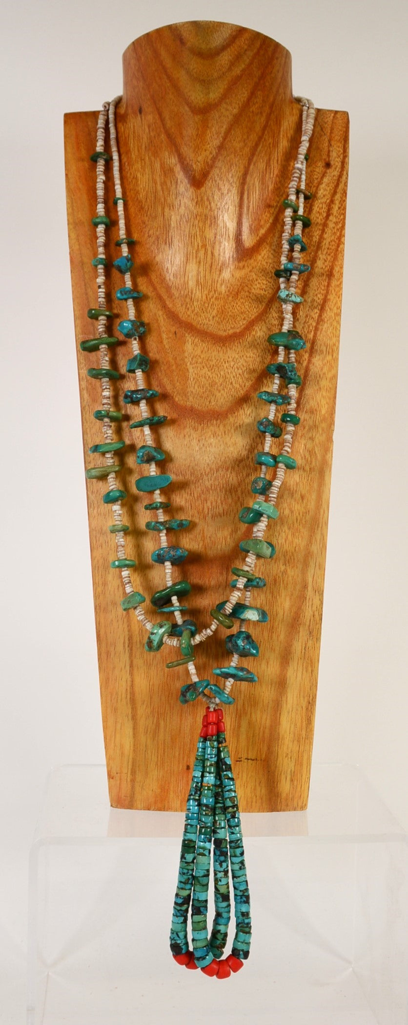 Antique Santo Domingo or Navajo Jacla Necklace