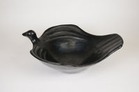 Antique Santa Clara Pottery  Large Bird Effigy Bowl  attributed to Sarafina Tafoya