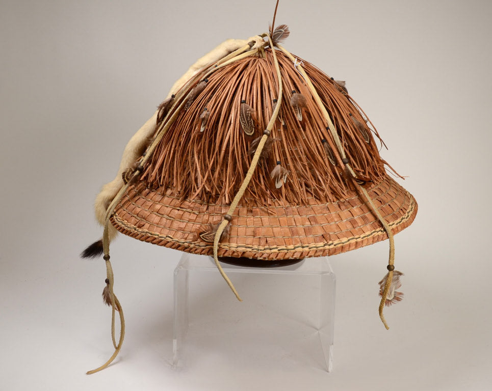 Vintage Makah Hat Basket