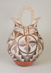 Large and Early Acoma Wedding Jar