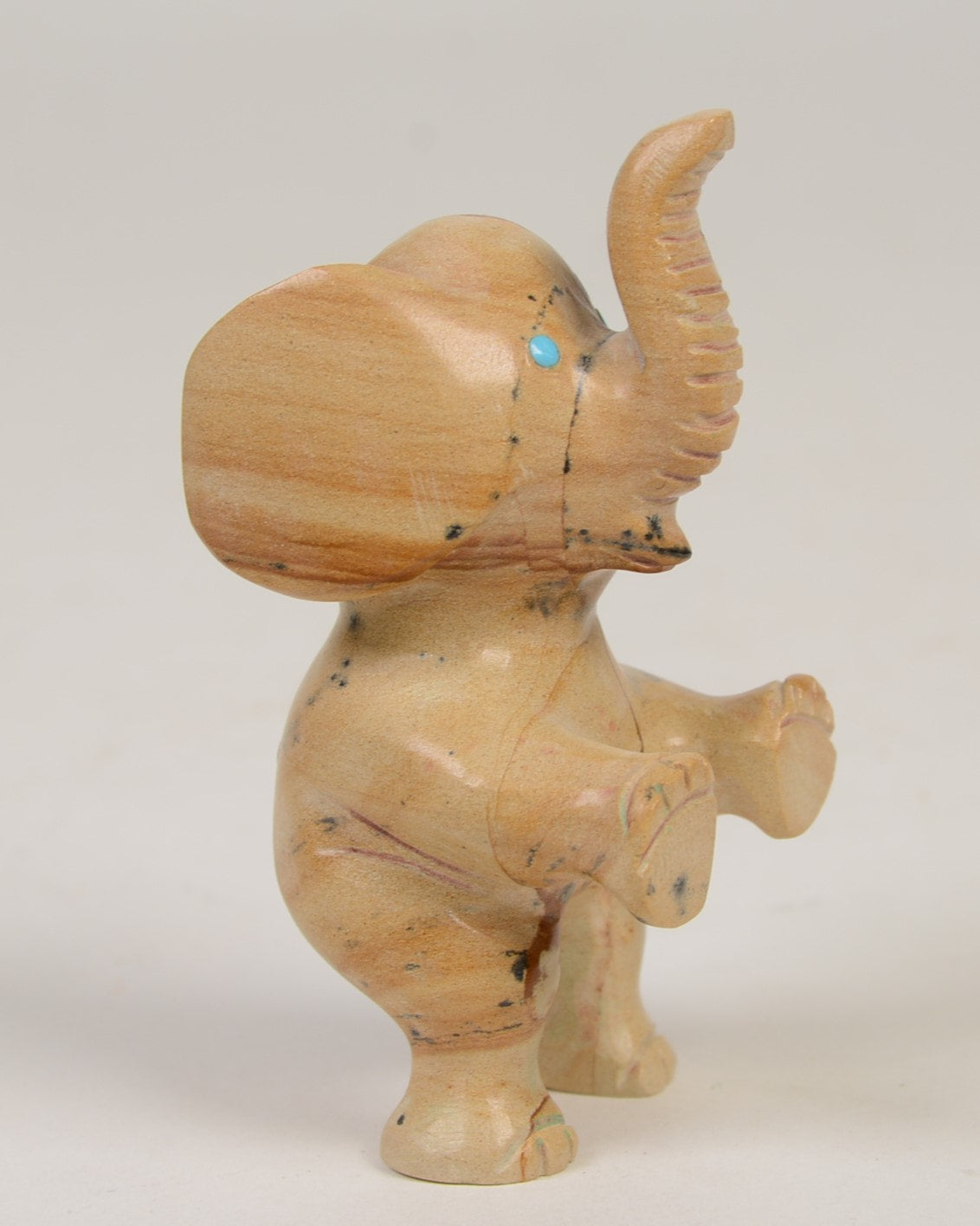 Zuni Fetish Elephant by Bremette Epaloose (D 2015)