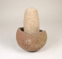 230726-07  Southern California Stone and Early Man Artifacts:  Pestle and Mortar Set
