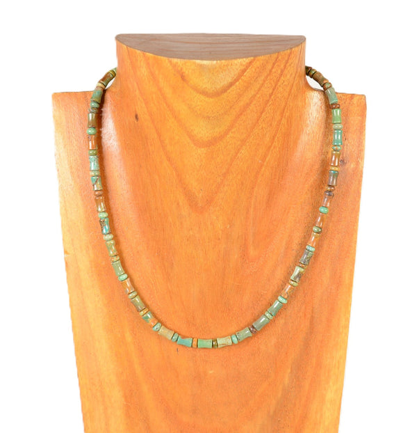 Navajo Royston NV Turquoise Bead Necklace