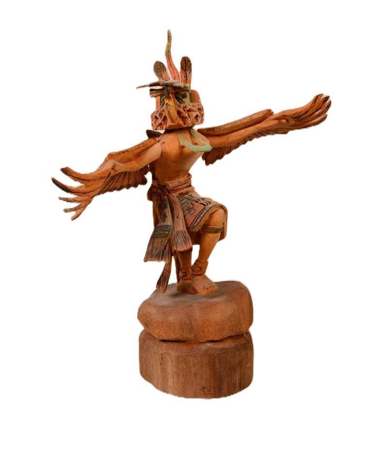 Hopi Kachina Eagle Dancer By Wendell Silas Yazzie