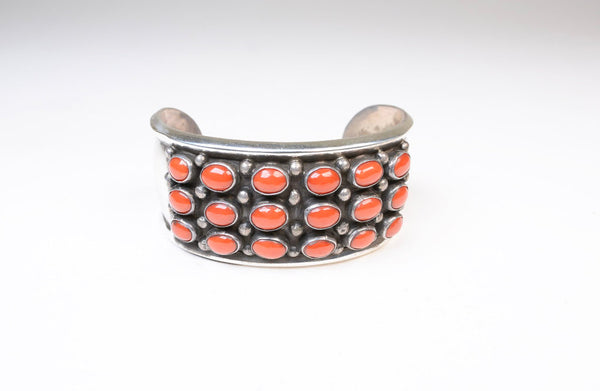 Navajo Coral Bracelet