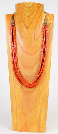 Navajo 5 Strand High Grade Natural Mediterranean Coral