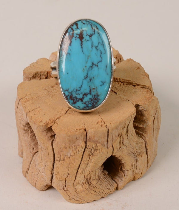 Large Navajo Ring by noted Artists Everett and Mary C. Teller Size: 9