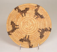 Papago Coiled Basket Tray with animals