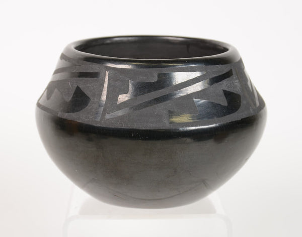San Ildefonso Pueblo Pottery Jar;  Signed by Lupita Martinez