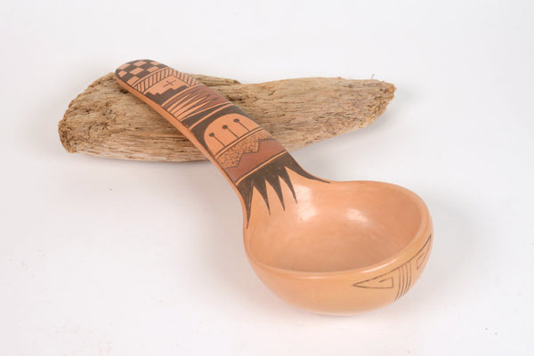 Hopi Pueblo Ladle/Spoon Pottery By D J Fritz