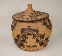 Very Large Pit River Lidded Storage Basket