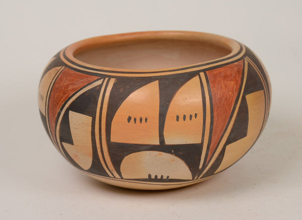 Hopi Pueblo Pottery Bowl By Laura Tomosie