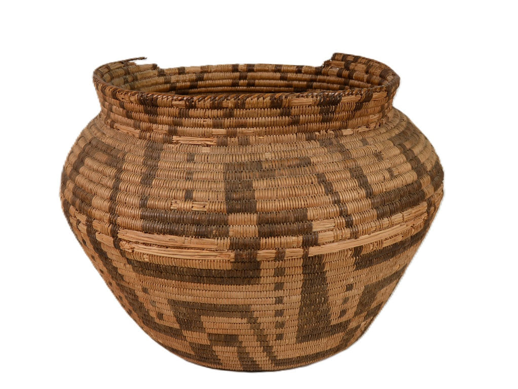 Antique Pima Storage Basket