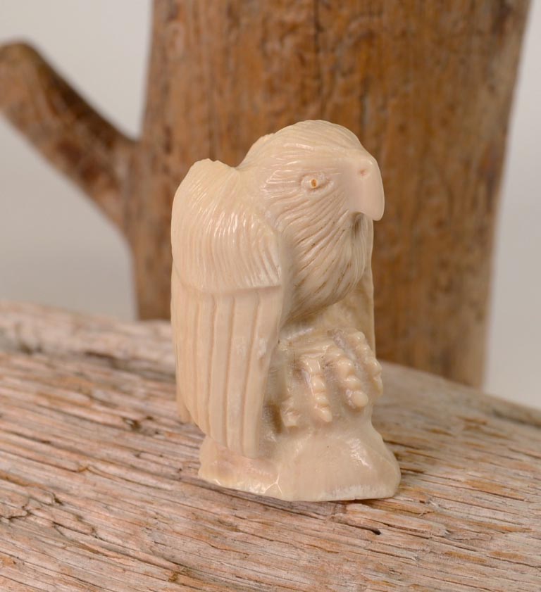 Zuni Fetish White Eagle