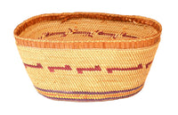 Handsome Nootka Indian Oval Basket without lid by Frances Williams (1919 - 1996)