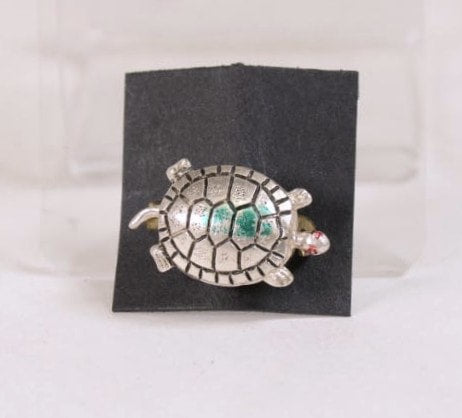 Sterling Silver Turtle Pin