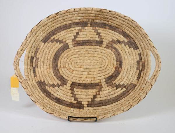 Very Large Papago Indian Basket Tray
