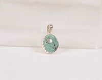 Navajo Oval Turquoise Pendant